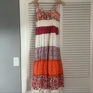 Sun dress. Peasant style.